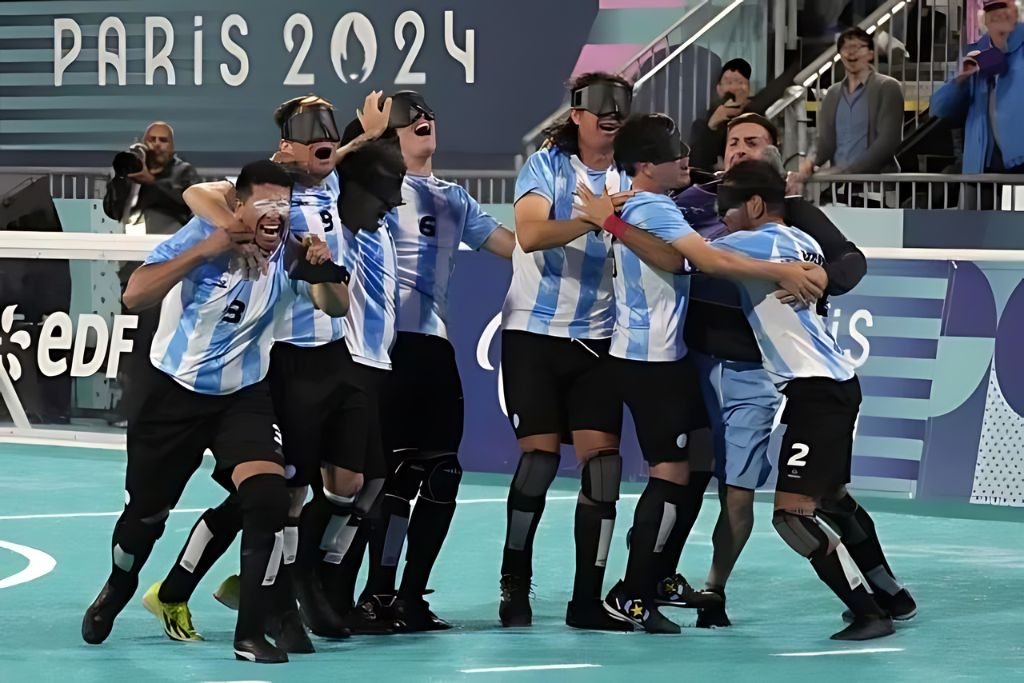 Paris 2024: Argentina blind football wins big, steals Brazil’s hopes of a sixth gold medal!